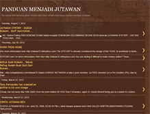 Tablet Screenshot of panduanjutawan.blogspot.com