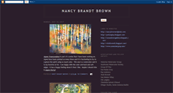 Desktop Screenshot of nancybrandtbrown.blogspot.com