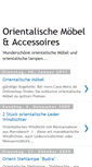 Mobile Screenshot of orientalische-moebel.blogspot.com