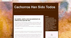 Desktop Screenshot of cachorrosjuguetesrotos.blogspot.com