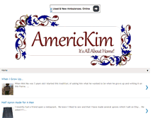 Tablet Screenshot of americkim.blogspot.com