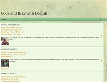 Tablet Screenshot of deepalis-cookery-classes.blogspot.com