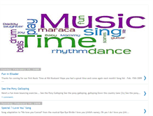 Tablet Screenshot of musictimewithmara.blogspot.com