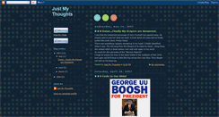 Desktop Screenshot of justmythoughtsnev.blogspot.com