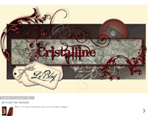 Tablet Screenshot of livre-cristalline.blogspot.com