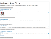 Tablet Screenshot of darienandgraceoborn.blogspot.com