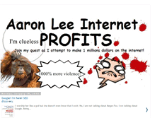 Tablet Screenshot of aaronleeonlineprofits.blogspot.com