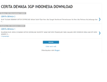 Tablet Screenshot of cerita3gpindonesiadownload.blogspot.com