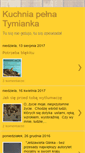 Mobile Screenshot of kuchniapelnatymianka.blogspot.com