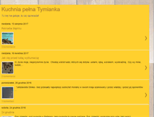 Tablet Screenshot of kuchniapelnatymianka.blogspot.com