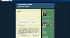 Desktop Screenshot of michaelmcmanusukip.blogspot.com