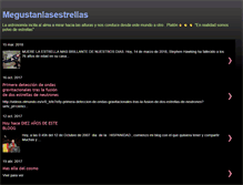 Tablet Screenshot of megustanlasestrellas.blogspot.com