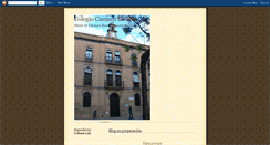 Desktop Screenshot of colegiocarmenbenitez.blogspot.com