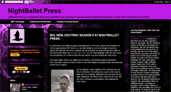Desktop Screenshot of nightballetpress.blogspot.com