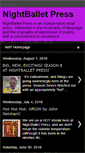 Mobile Screenshot of nightballetpress.blogspot.com