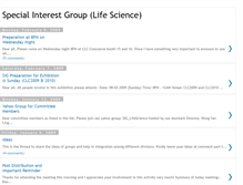 Tablet Screenshot of lifesciencesociety.blogspot.com