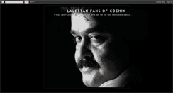 Desktop Screenshot of lalettanfansofcochin.blogspot.com