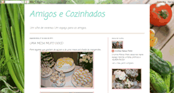 Desktop Screenshot of amigosecozinhados.blogspot.com