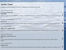 Tablet Screenshot of javiercanociudadanos.blogspot.com