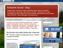 Tablet Screenshot of ambientesocial-blog.blogspot.com