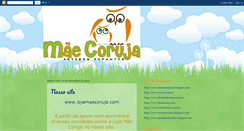 Desktop Screenshot of lojamaecoruja.blogspot.com