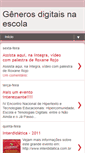 Mobile Screenshot of generosdigitaisnaescola.blogspot.com