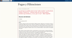 Desktop Screenshot of fugasyfiltraciones.blogspot.com