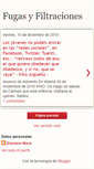Mobile Screenshot of fugasyfiltraciones.blogspot.com