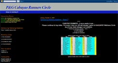 Desktop Screenshot of pg-runners.blogspot.com
