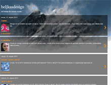 Tablet Screenshot of beljkasdesign.blogspot.com