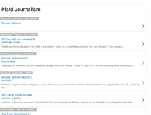 Tablet Screenshot of plaidjournalism.blogspot.com