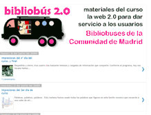 Tablet Screenshot of bibliobus20.blogspot.com