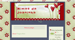 Desktop Screenshot of mimosdejoaninha.blogspot.com