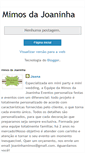 Mobile Screenshot of mimosdejoaninha.blogspot.com