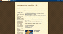Desktop Screenshot of catalogomonturasytalabarteria.blogspot.com