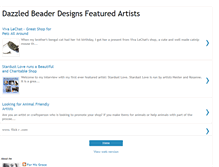 Tablet Screenshot of dazzledbeaderartist.blogspot.com