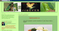 Desktop Screenshot of naturalmenteforever.blogspot.com