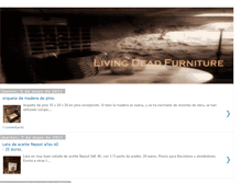 Tablet Screenshot of livingdeadfurniture.blogspot.com