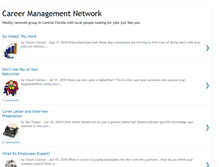 Tablet Screenshot of careermanagementnetwork.blogspot.com