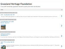 Tablet Screenshot of grasslandheritage.blogspot.com