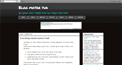 Desktop Screenshot of mesinmotortua.blogspot.com