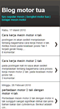 Mobile Screenshot of mesinmotortua.blogspot.com