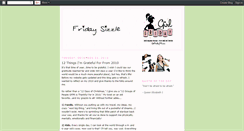 Desktop Screenshot of girlfridaysizzle.blogspot.com