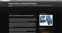 Desktop Screenshot of comocurarlagrasadepecho.blogspot.com