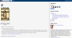 Desktop Screenshot of legionariomariano.blogspot.com