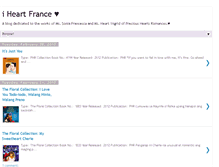 Tablet Screenshot of iheartfrance.blogspot.com