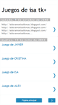 Mobile Screenshot of juegosdeisatkmas.blogspot.com
