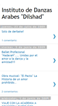 Mobile Screenshot of institutodedanzasarabesdilshad.blogspot.com