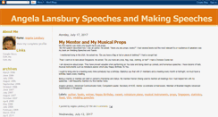 Desktop Screenshot of angelalansburyauthor.blogspot.com