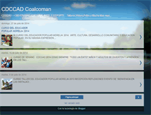 Tablet Screenshot of coalcomancdccad.blogspot.com